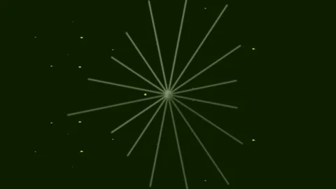 Dynamic abstract starburst line pattern radiating energy from a central foc.. Stock Footage 339498620
