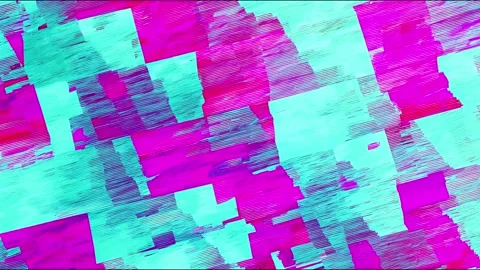 Dynamic abstract stopmotion animation with handdrawn artistic backgrounds in  Stock Footage 315347698