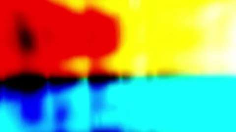 Dynamic abstract streaks of vibrant blue, red, and yellow light create an 動画素材 318610571