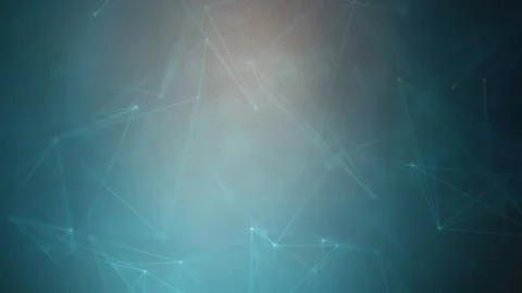 Dynamic abstract tech background with glowing lines and particles in a futuristi Stock Footage 327317051