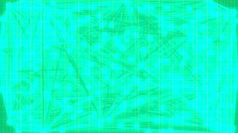 Dynamic abstract tech background with glowing node connections and data vis.. Stock Footage 336504135