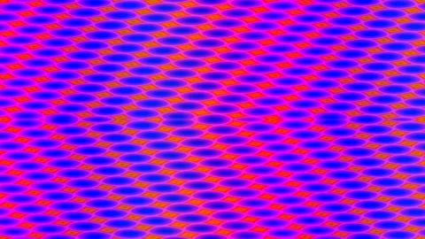 Dynamic abstract tech wave background looping pattern in vibrant blue and m.. Stock Footage 333442048