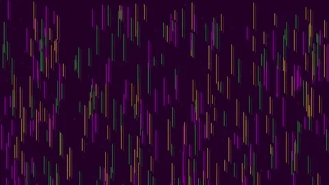 Dynamic abstract technology background loop with flowing neon digital data .. Stock Footage 339772924
