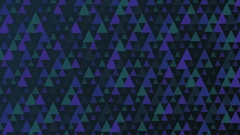 Dynamic Abstract Triangle Pattern in Blue and Purple Stock Footage 327339265