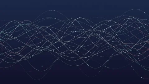 Dynamic abstract visuals evoke connectivity and modern technology Stock Footage 326995056