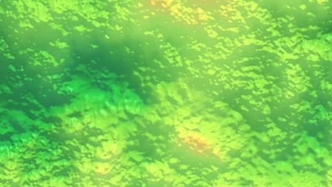 Dynamic abstract visuals with green and orange textures Stock Footage 325772318