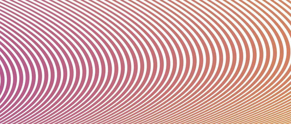 Dynamic abstract wave vector illustration concentric lines flowing against .. Illustrazione stock