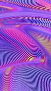 Dynamic Abstract Waves with Colorful Gradient Lines and Flowing Patterns イラスト素材