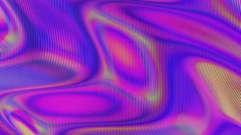 Dynamic Abstract Waves with Colorful Gradient Lines and Flowing Patterns イラスト素材