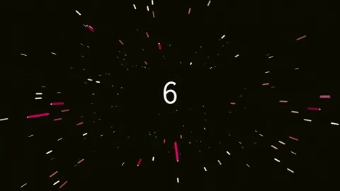 Dynamic Abstract White Flare Burst Background on Deep Black Canvas Effect Stock Footage 342094279
