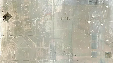 Dynamic Analog Grunge Texture Frame Stock Footage 296180751