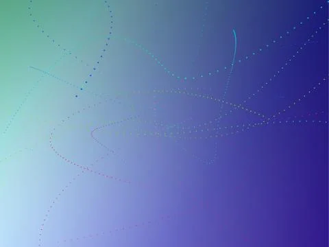 Dynamic and Bright Linear Sphere with Colorful Gradient Stock Illustration