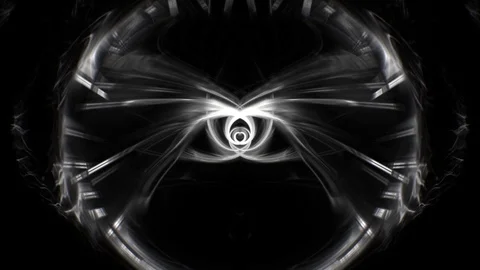 Dynamic and spiritual effect through an animated meditation 库存影片 91714658