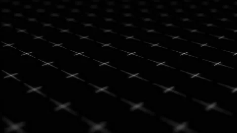 Dynamic animated background with moving white lines on a black background. Stock Footage 130562757