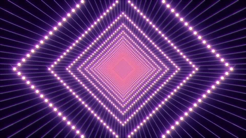 Dynamic animated backgrounds with vibrant lighting elements and geometric Stock Footage 300842432