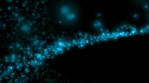Dynamic animated light particle, HD 1080p, loop. Stock Footage 12605266