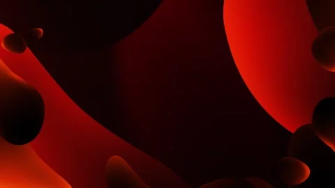 Dynamic animated liquid motion background, smooth flowing shapes and forms Stock Footage 282776640