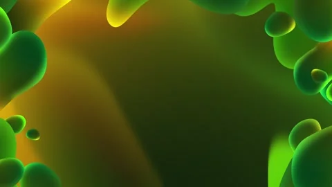 Dynamic animated presentation background, vibrant fluid liquid shapes Stock Footage 282785327
