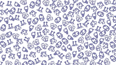 Dynamic animated video showcasing diverse abstract icons and symbols for cr.. Stock Footage 320817513