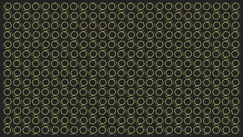 Dynamic Animation Background with Rotation. Curve Animation. Video stock 134445914