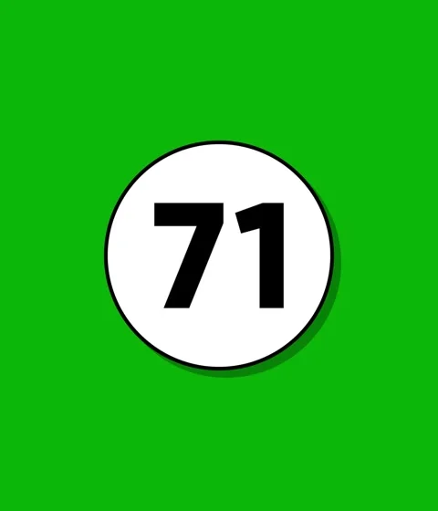 A dynamic animation reveals a white circular frame with a bold black number.. Stock Footage 332396551