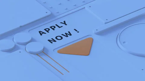 Dynamic Apply Now Text Reveal Animation Stock Footage 327420222