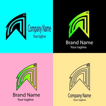 Dynamic Arch Emblem logo Ilustración de archivo