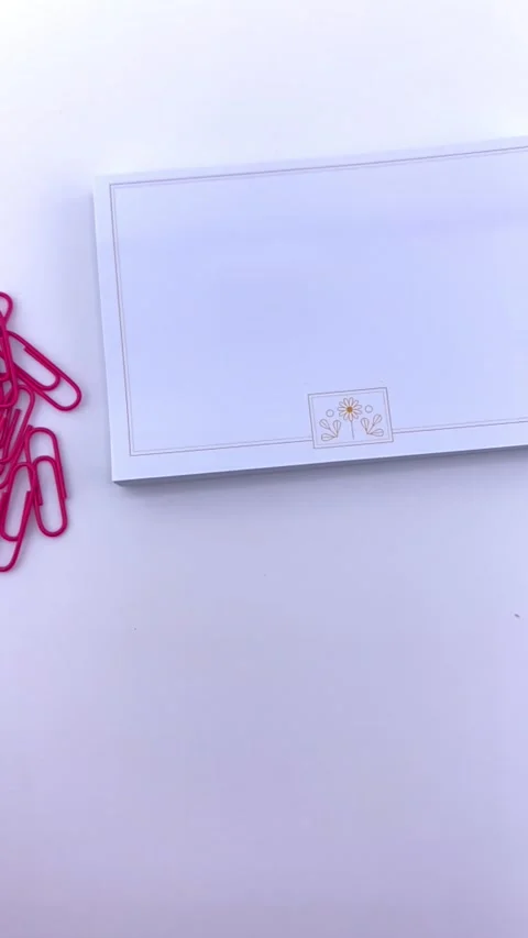 Dynamic arrangement of office supplies for organization and creativity concepts Stock Footage 314787093