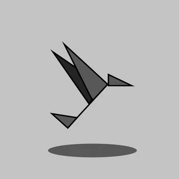 Dynamic Arrow Icon on gray background. Stock Illustration