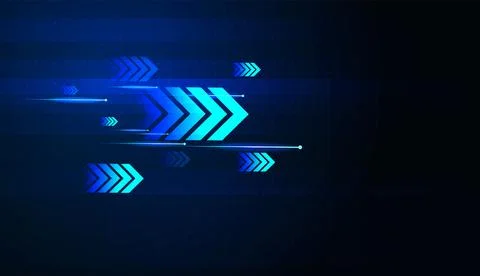 Dynamic Arrows with a vibrant Light blue gradient create a professional bac.. Stock Illustration