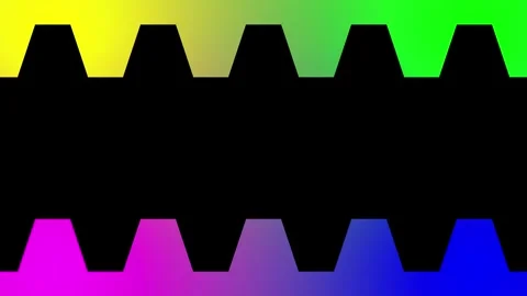 Dynamic Audio Spectrum Bars with Neon Glow Background Video stock 325180379