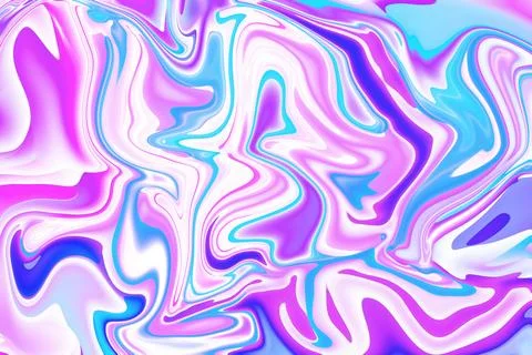 Dynamic backdrop with colorful liquify effect paintings, marbling backgroun.. Stock Illustration