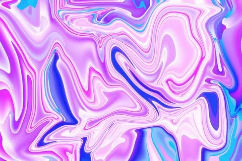 Dynamic backdrop with graphic illustration of liquid swirl marble pattern b.. Stock Photos