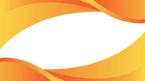 Dynamic Background Abstract Orange and Yellow Swirling Design with Central .. Stock Illustration