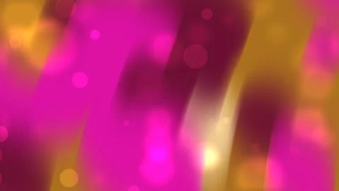 Dynamic background featuring soft bokeh lights in vibrant pink and warm gol.. Stock Footage 312042341