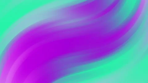 Dynamic Background with Flowing Purple and Teal Gradient Waves Animation Vide Stock Footage 313167112