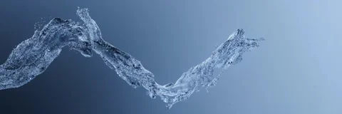 Dynamic background of flowing water ripples 库存影片 320876818