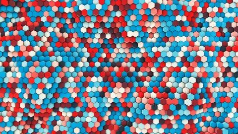 Dynamic background from hexagonal pipes 스톡 일러스트