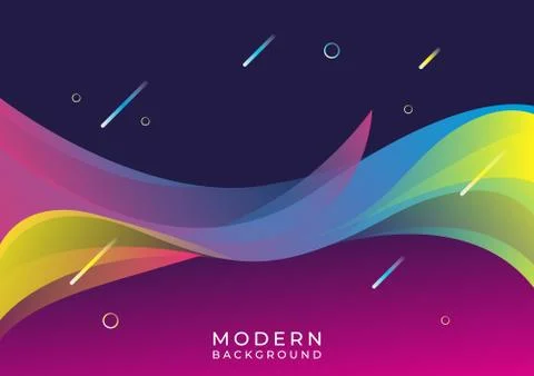 Dynamic background Illustrazione stock