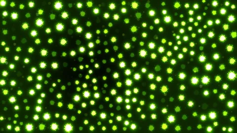 Dynamic background with moving viruses in green color Stock Footage 162625887