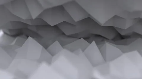 Dynamic background of randomly moving geometric shapes in gray tones Stock Footage 195231596
