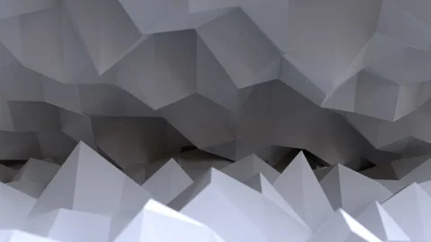 Dynamic background of randomly moving geometric shapes in gray tones Stock-Footage 195231666