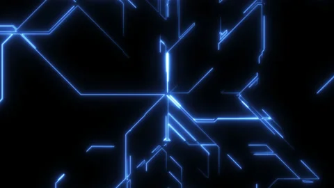 Dynamic background on the theme of technology. looping animation Stock Footage 165780010