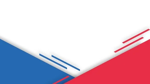 Dynamic Bastille Day Celebration Abstract Background with French Colors. Stock Footage 340056198