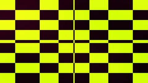 Dynamic black and blue checkered grid abstract background looping motion desi Stock Footage 336767006