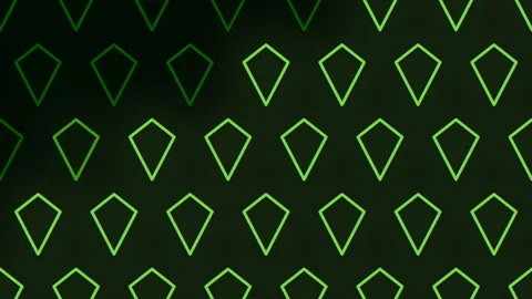 Dynamic black and green diamond pattern for eye-catching web and app design 스톡 동영상 303539963