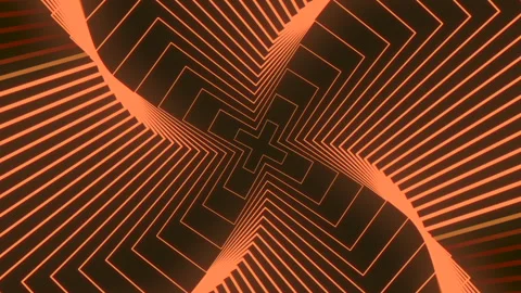 Dynamic black and orange diagonal lines pattern for design or website background Stock Footage 317330086