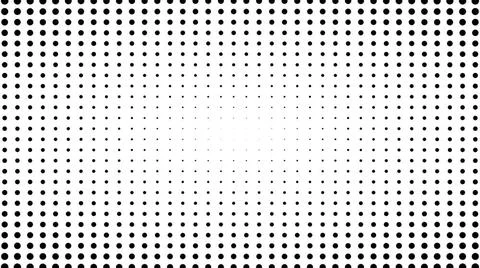 Dynamic black and white composition. Halftone element Dynamic black and wh... Stock Photos