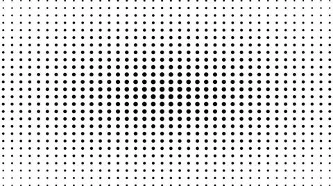 Dynamic black and white composition. Halftone element Dynamic black and wh... Stock Photos