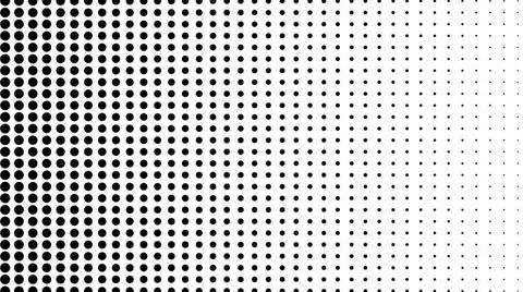 Dynamic black and white composition. Halftone element Dynamic black and wh... Stock Photos